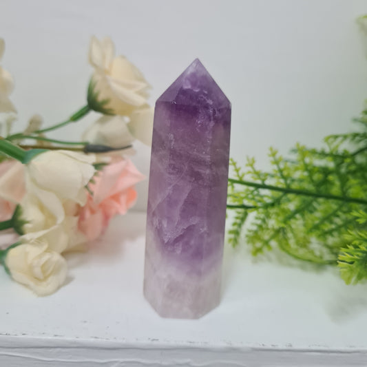 Purple Fluorite Point