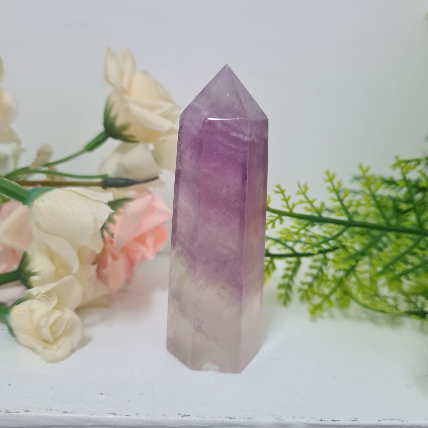 Purple Fluorite Point