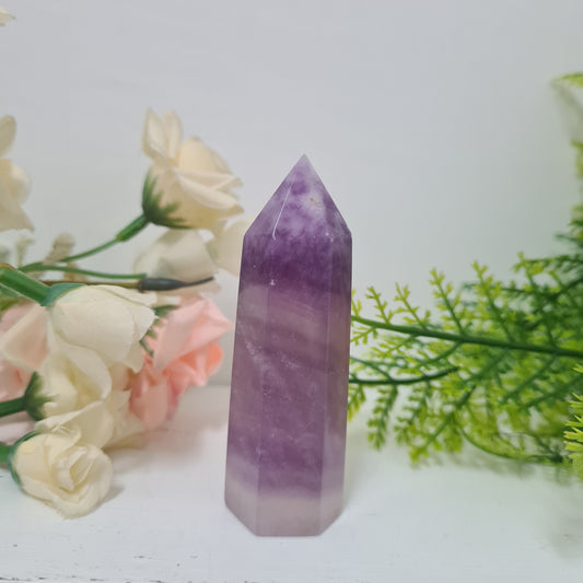 Purple Fluorite Point