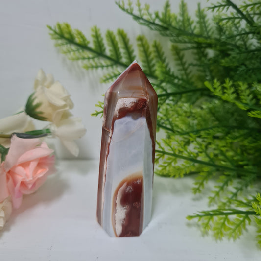 Carnelian Gemstone Point