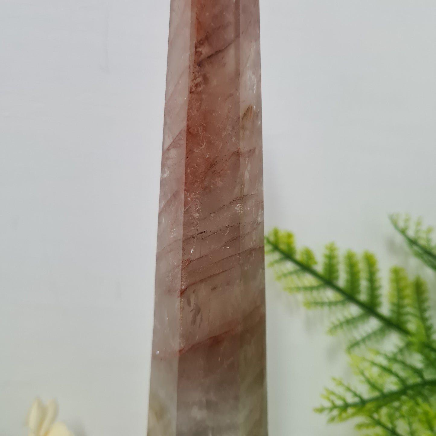 XL Fire Quartz Obelisk Tower