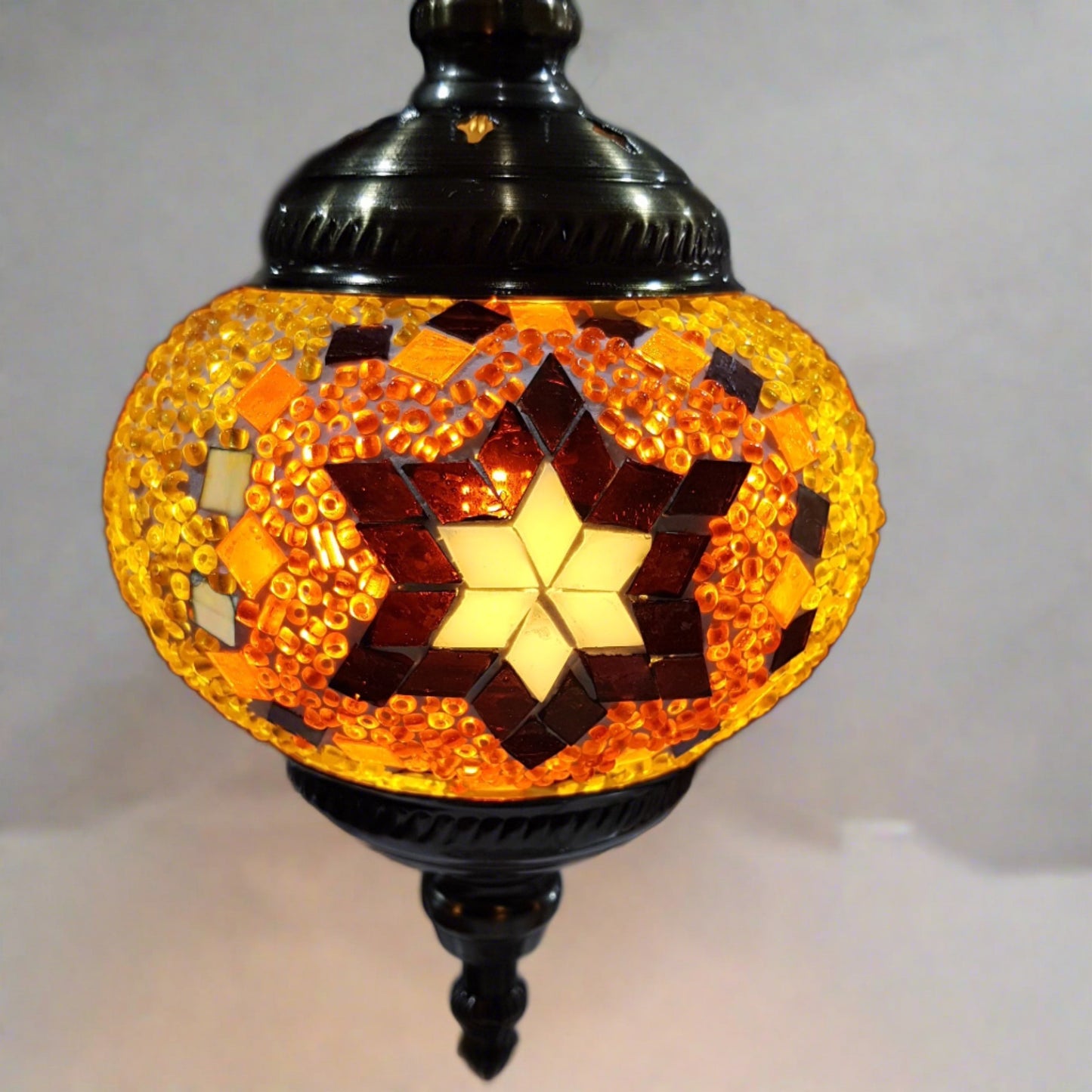 Turkish Mosaic Swan Lamp Tall TL17