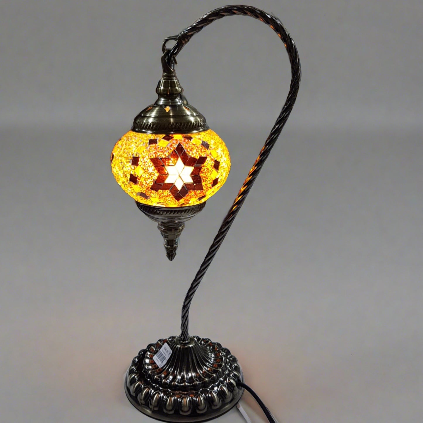 Turkish Mosaic Swan Lamp Tall TL17