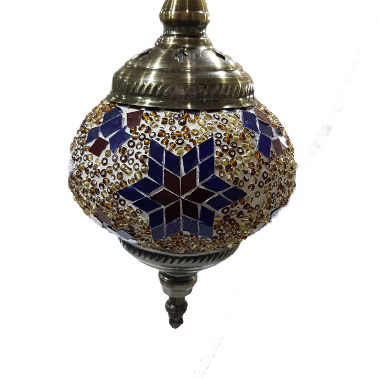 Turkish Mosaic Swan Lamp Tall TL17