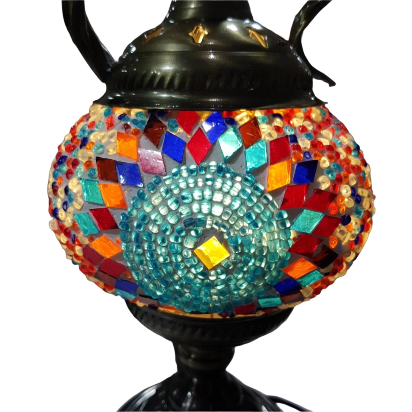 Turkish Mosaic Teapot Lamp - TL9