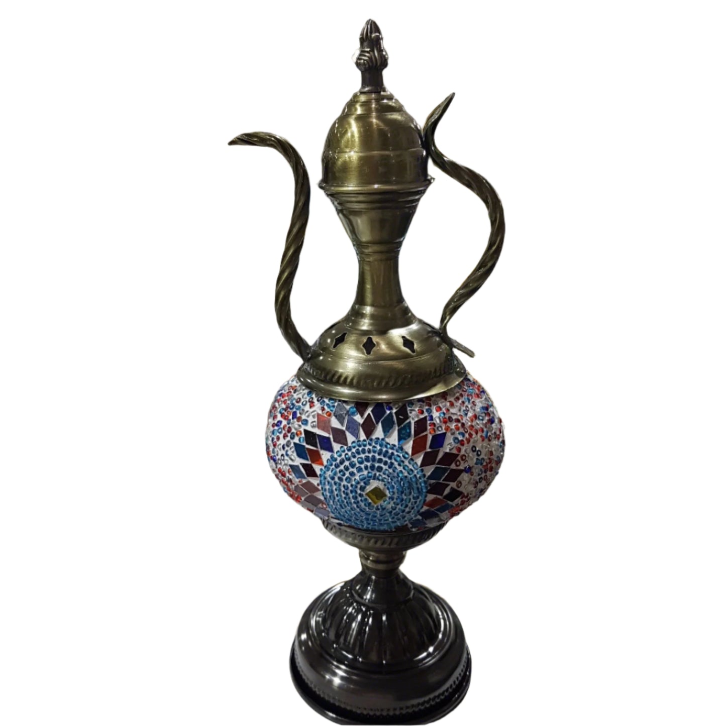 Turkish Mosaic Teapot Lamp - TL9
