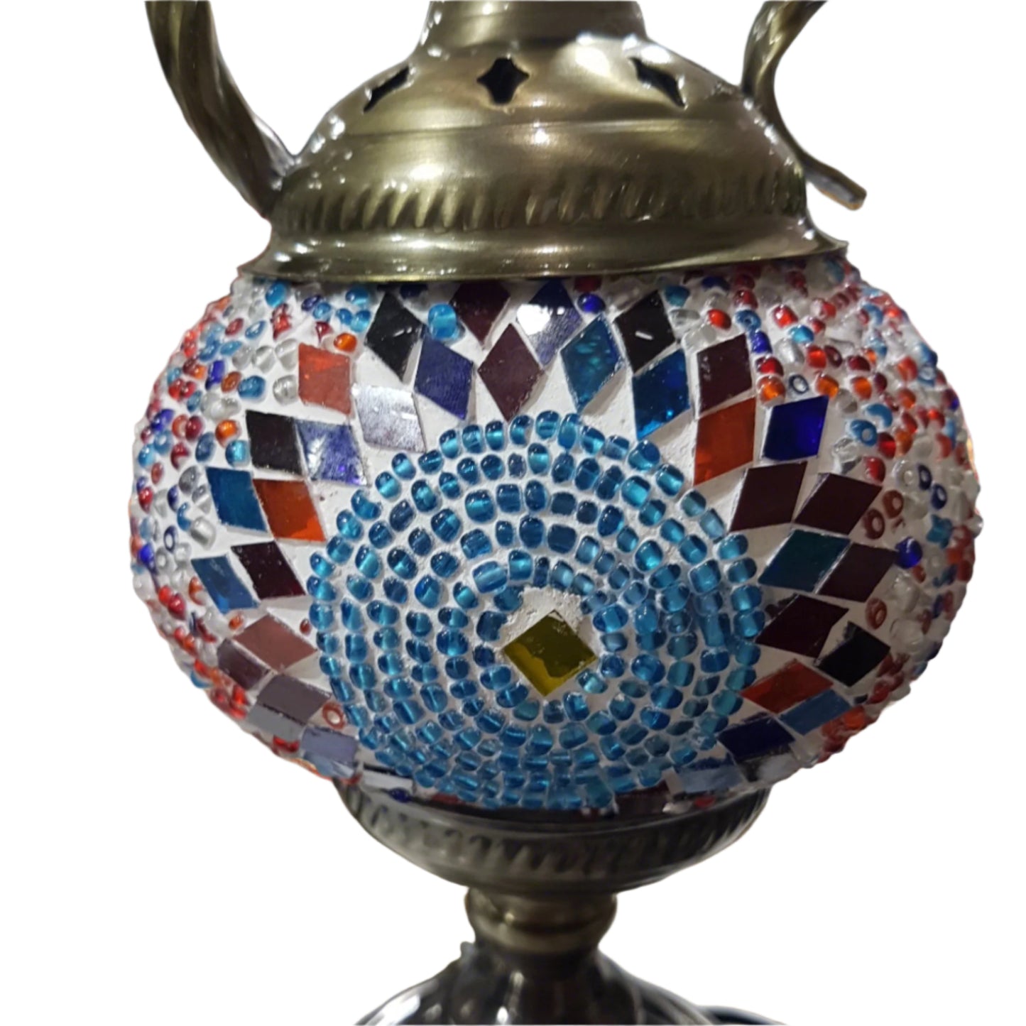 Turkish Mosaic Teapot Lamp - TL9