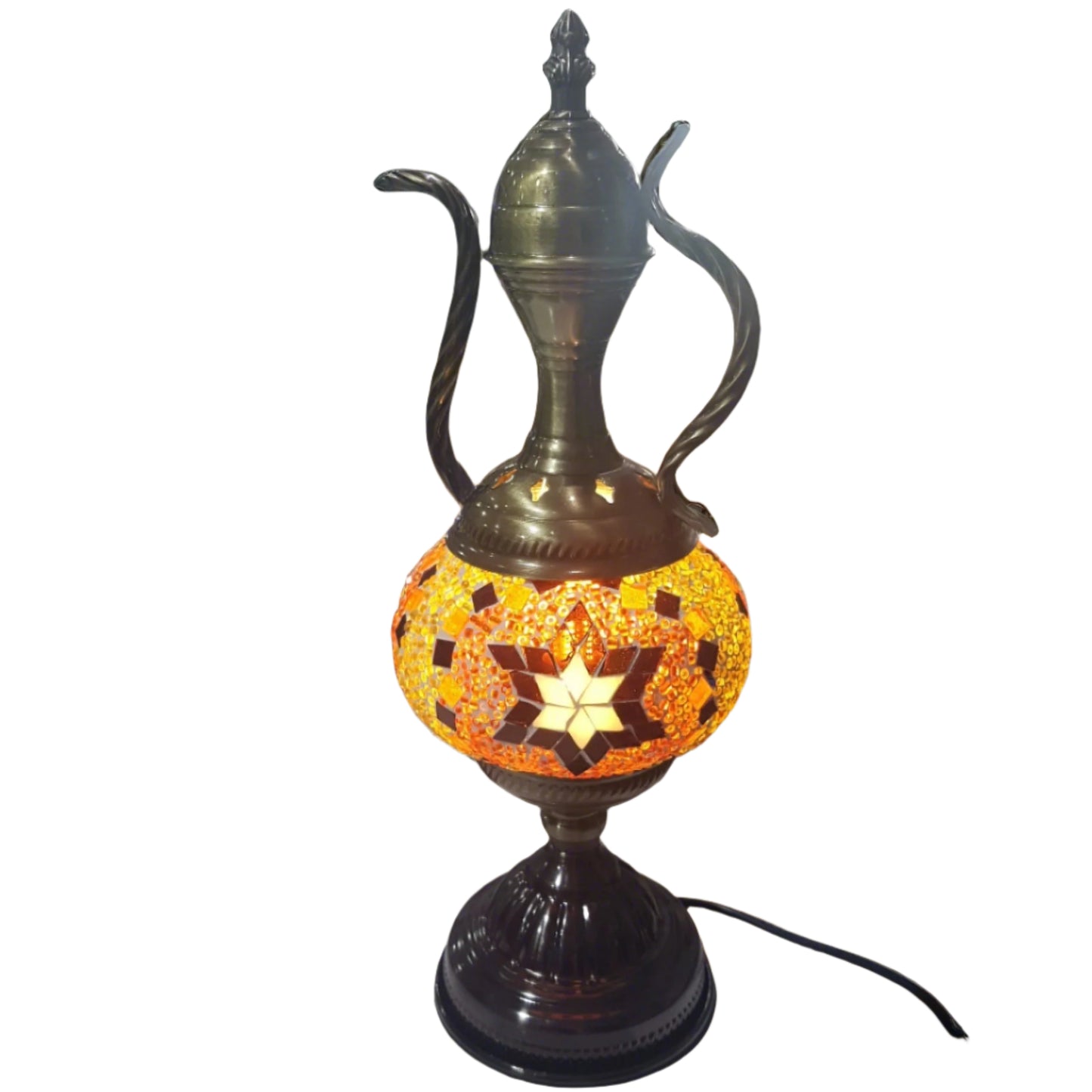 Turkish Mosaic Teapot Lamp - TL9