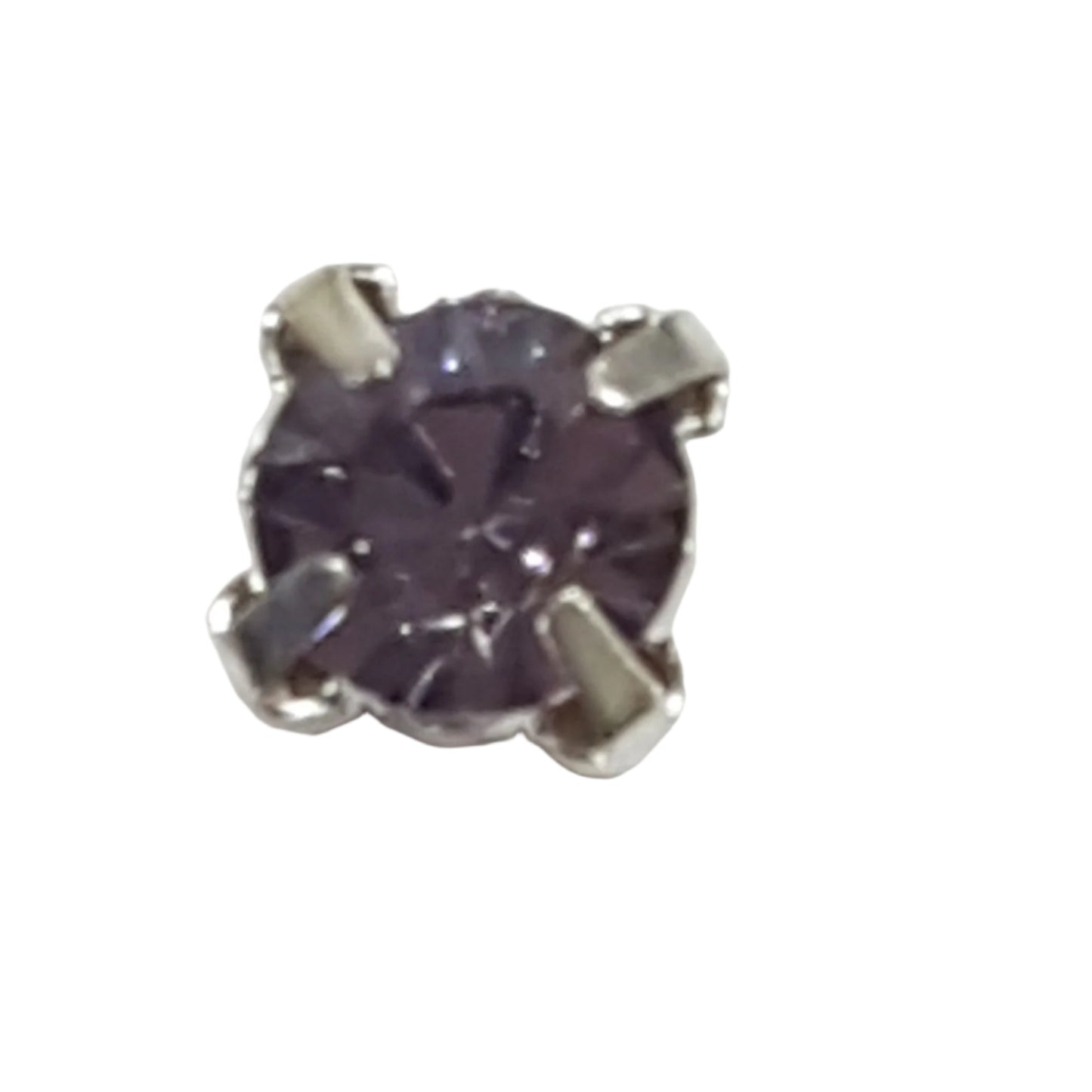 20pc Purple Sew On Rhinestones