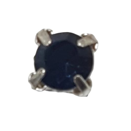 20pc Dark Blue  Sew On Rhinestones
