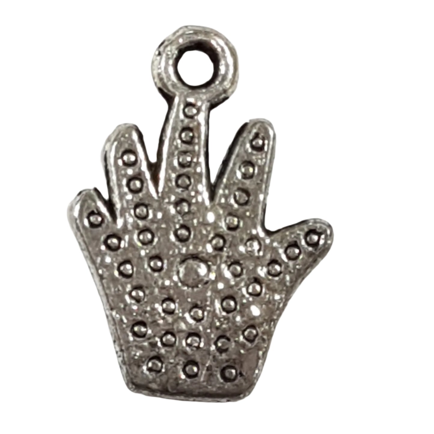 The Healing Hand Silver Charm Pendant