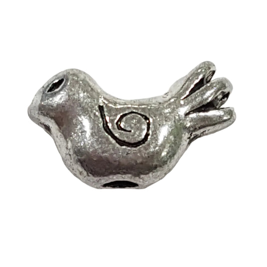 Silver Dove Charm