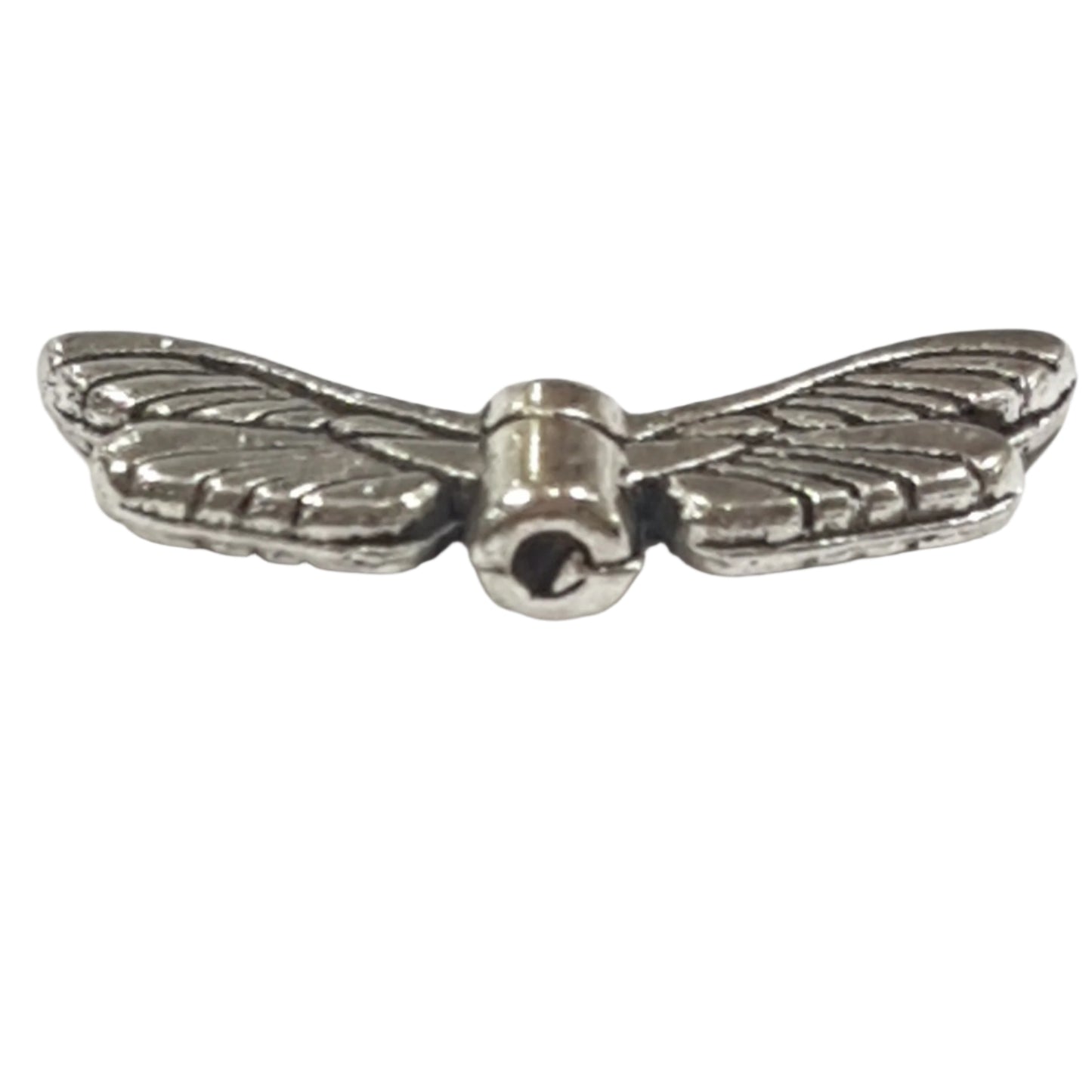 10pc Silver Wing Charms