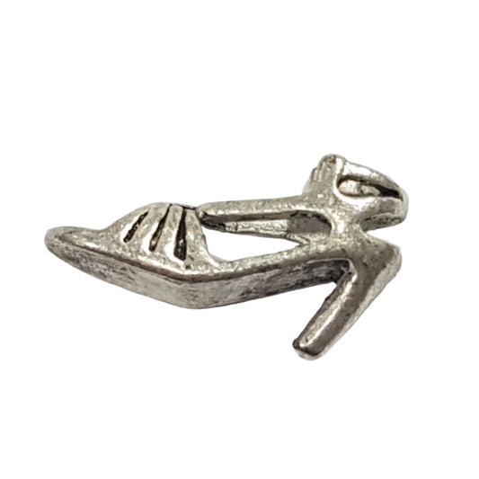 Silver Open Toe Heel Charm
