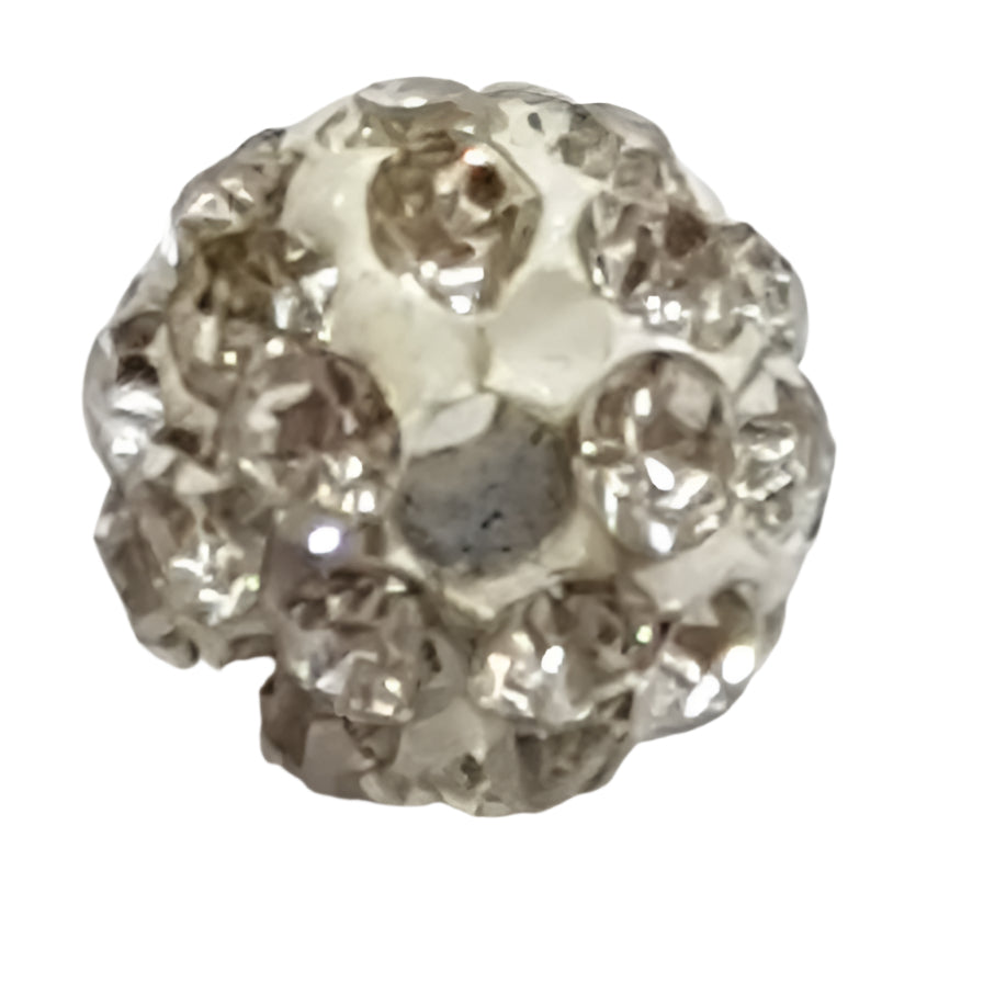 10pc 8mm Rhinestone Beads