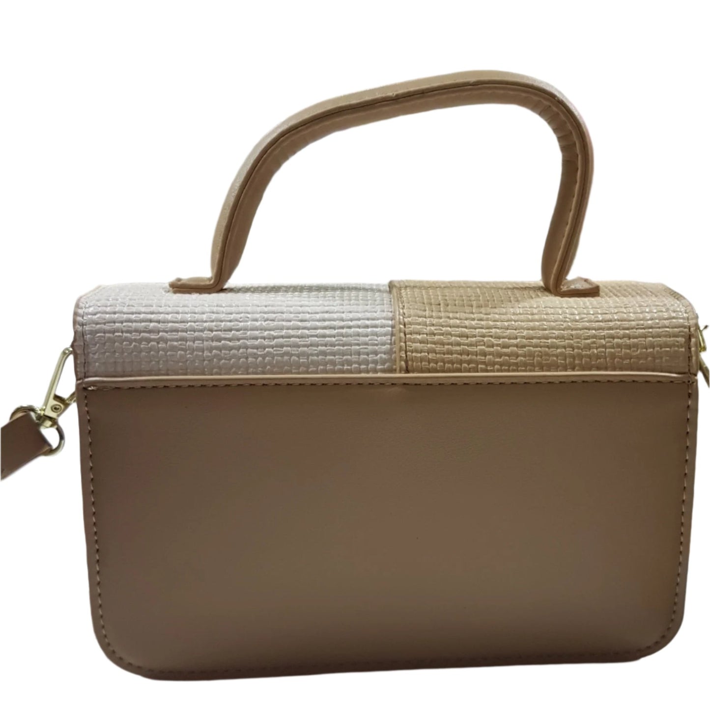 Brown & Beige Handbag