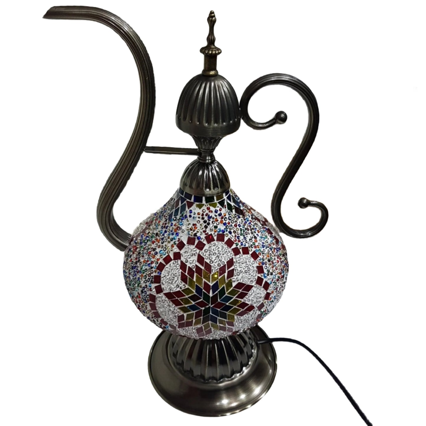 Turkish Mosaic Teapot Lamp - TL31