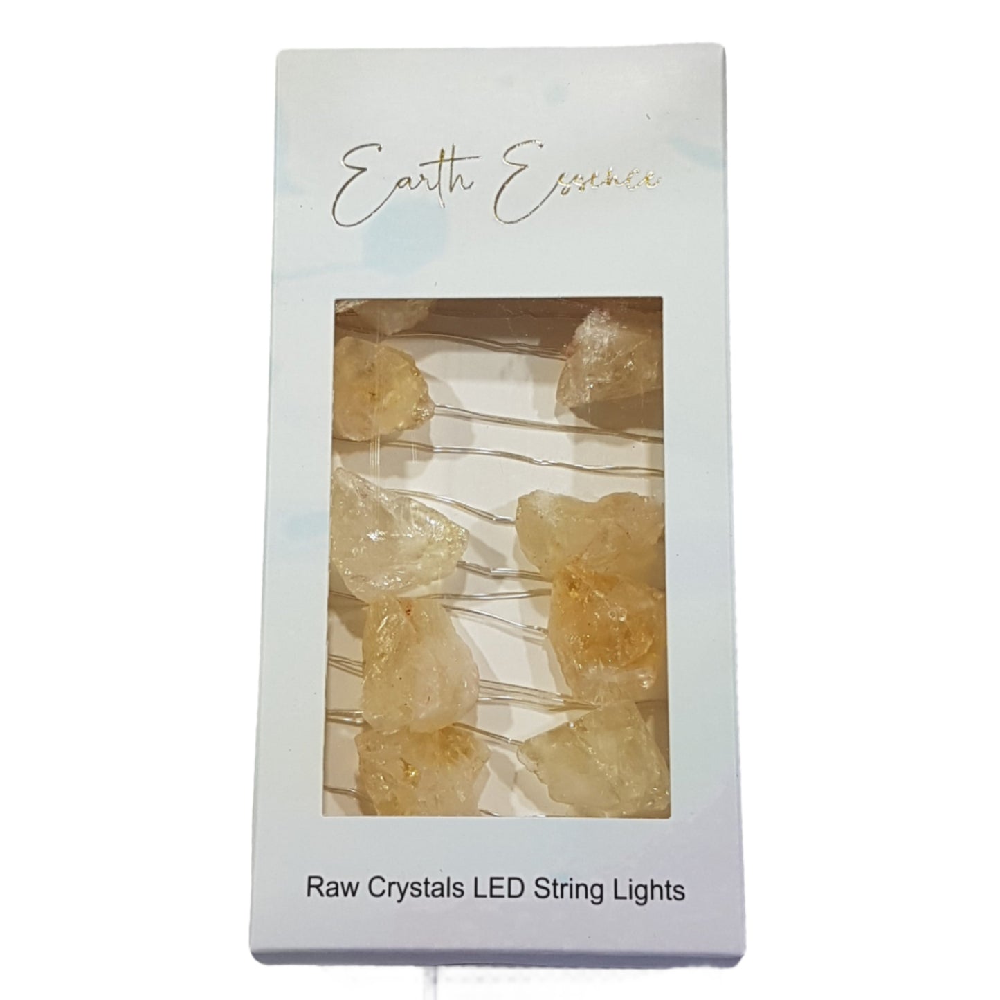 Citrine Crystal LED Fairy Lights