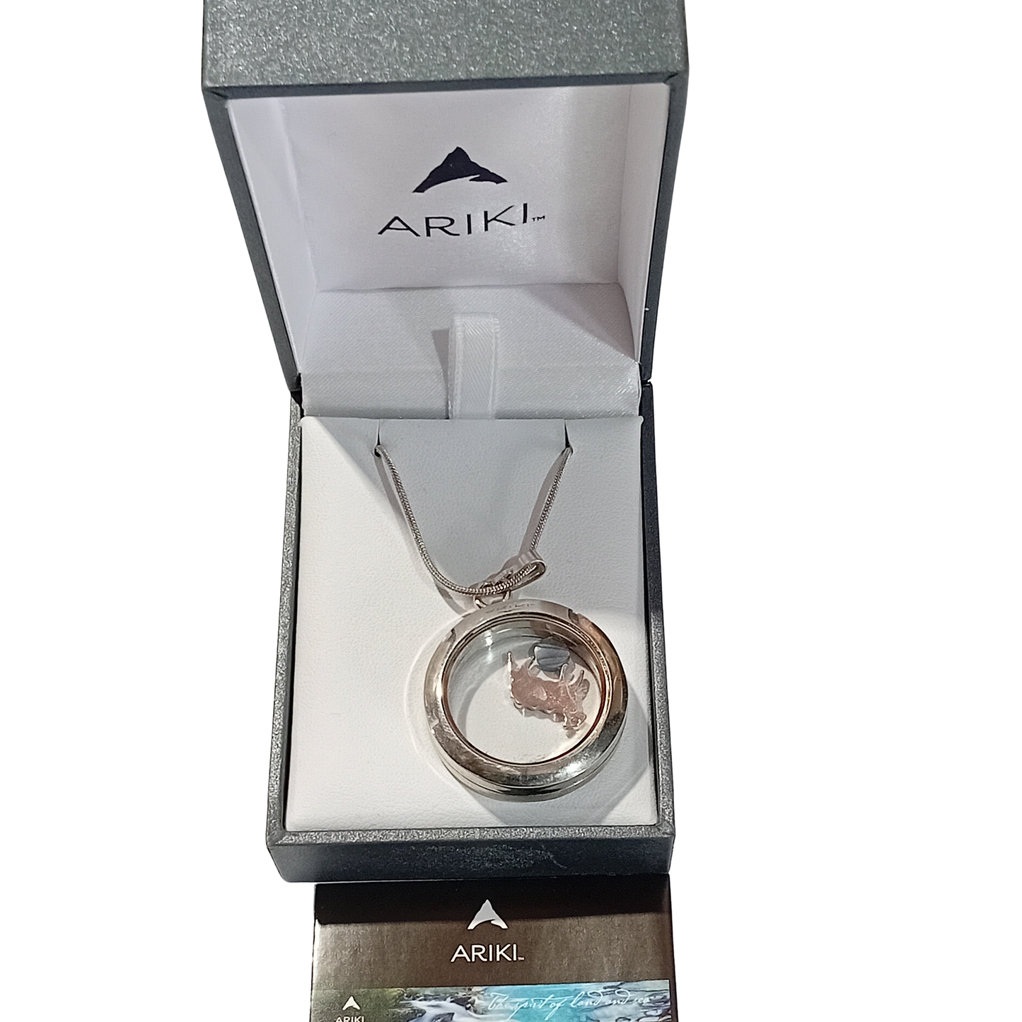 ARIKI Silver Keepsake Locket With A Sheep