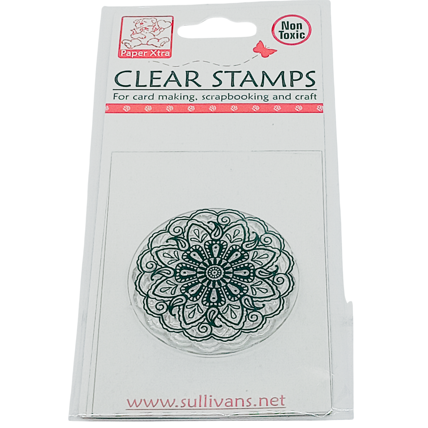 Mandala Silicone Clear Stamp