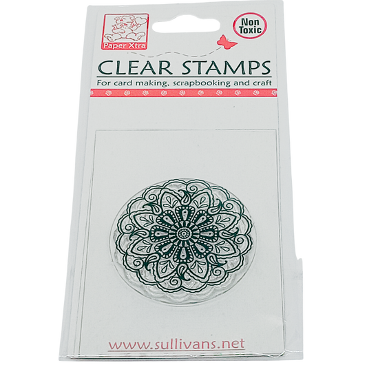 Mandala Silicone Clear Stamp