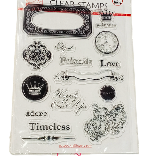 Fairytale Silicone Clear Stamps