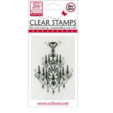 Chandelier Silicone Clear Stamp