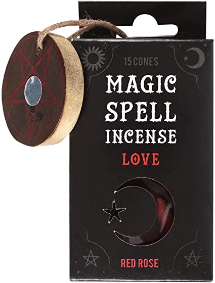 Red Rose Love Incense Cones