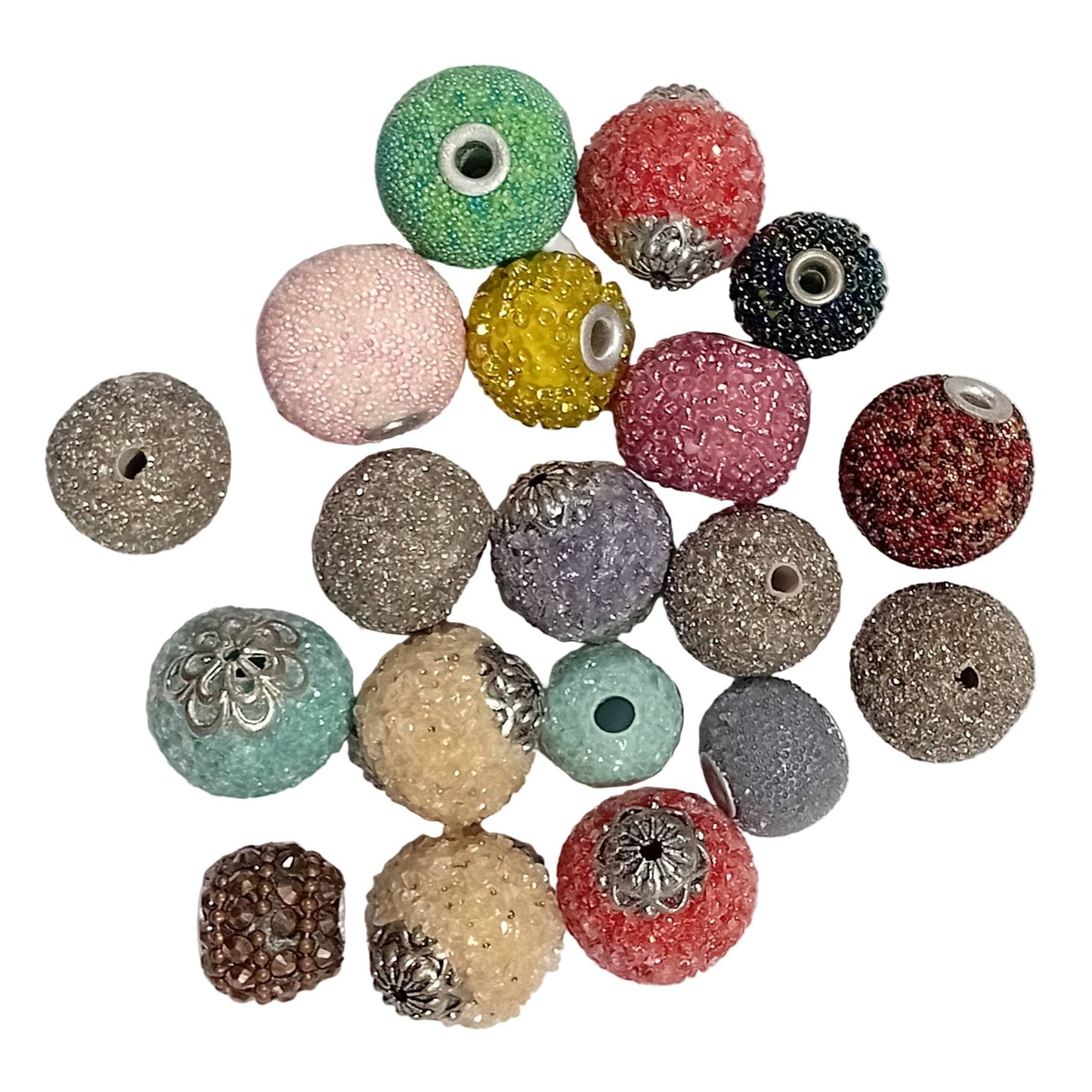 CLEARANCE! 20pc Mixed Kashmiri Beads