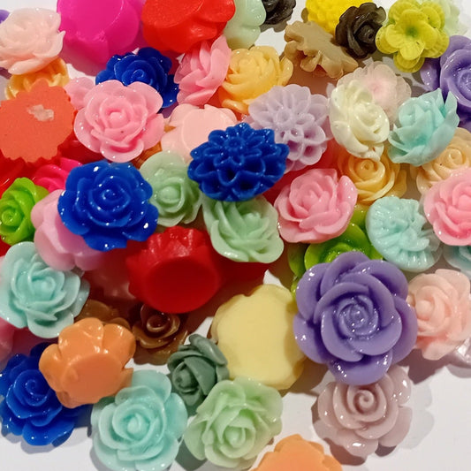 SALE! 175pc Mixed Rose Cabochons