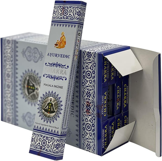 AYURVEDIC Chakra Incense Sticks