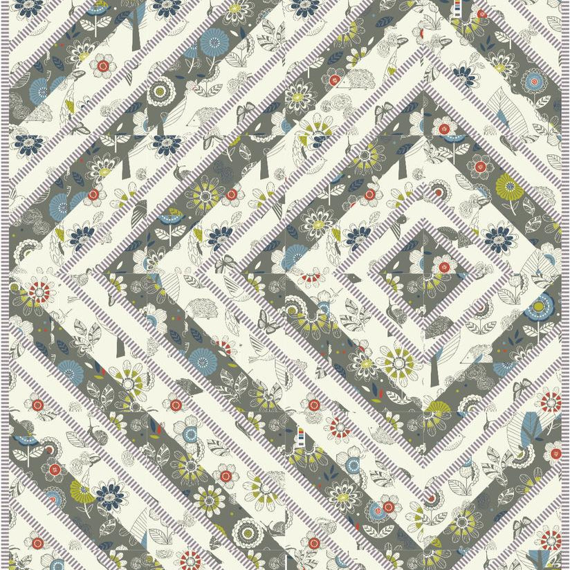 Gourmet Quilter- Garden Path