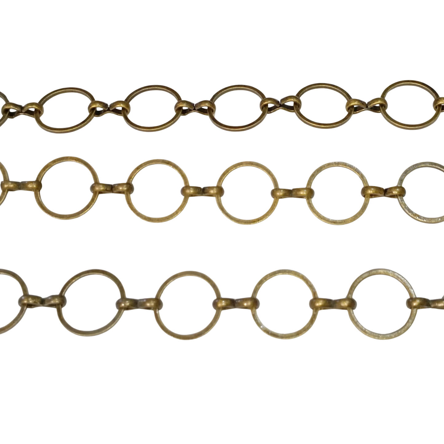 1m 13mm Bronze Round Link Chain