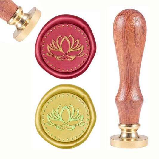Lotus Flower Wax Seal Stamp