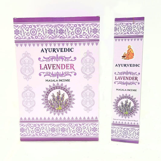 AYURVEDIC Lavender Incense Sticks