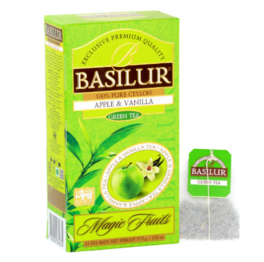 Apple & Vanilla - Ceylon Green Tea 25 Bags