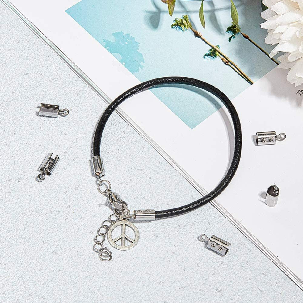 20pc Stainless Steel Cord Ends