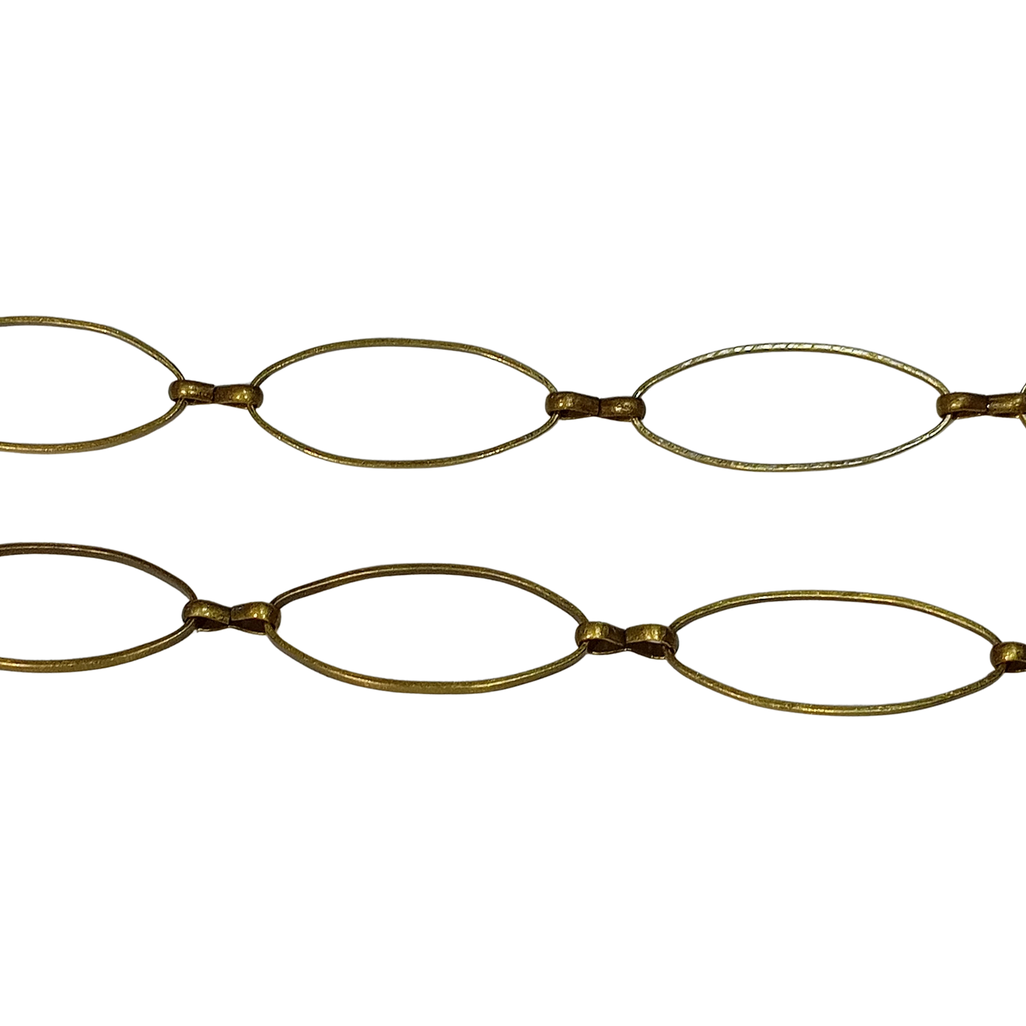 1m 25mm Bronze Oval Link Chain