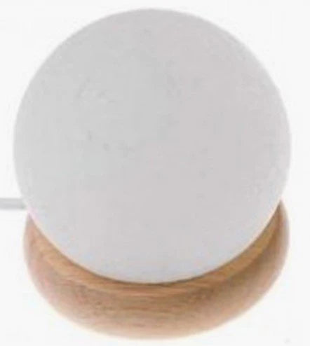 USB Himalayan Salt Lamp Sphere- Mood Change 11.5cm