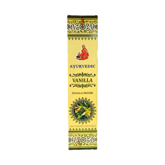 AYURVEDIC Vanilla Incense Sticks