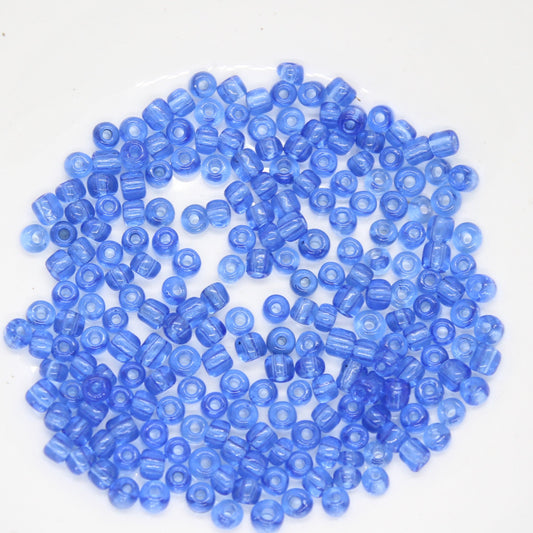 15g 8/0 3mm Blue Seed Beads