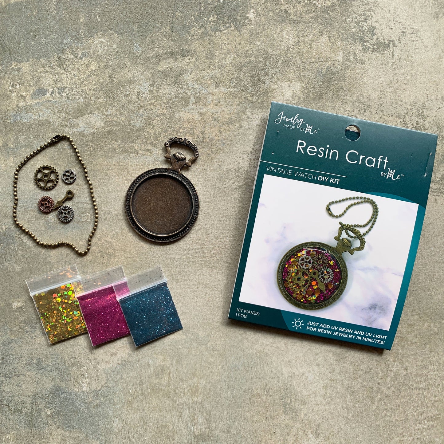 Resin Craft Vintage Watch DIY Kit
