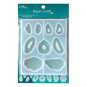 Resin Craft Geode Slices Silicone Mold