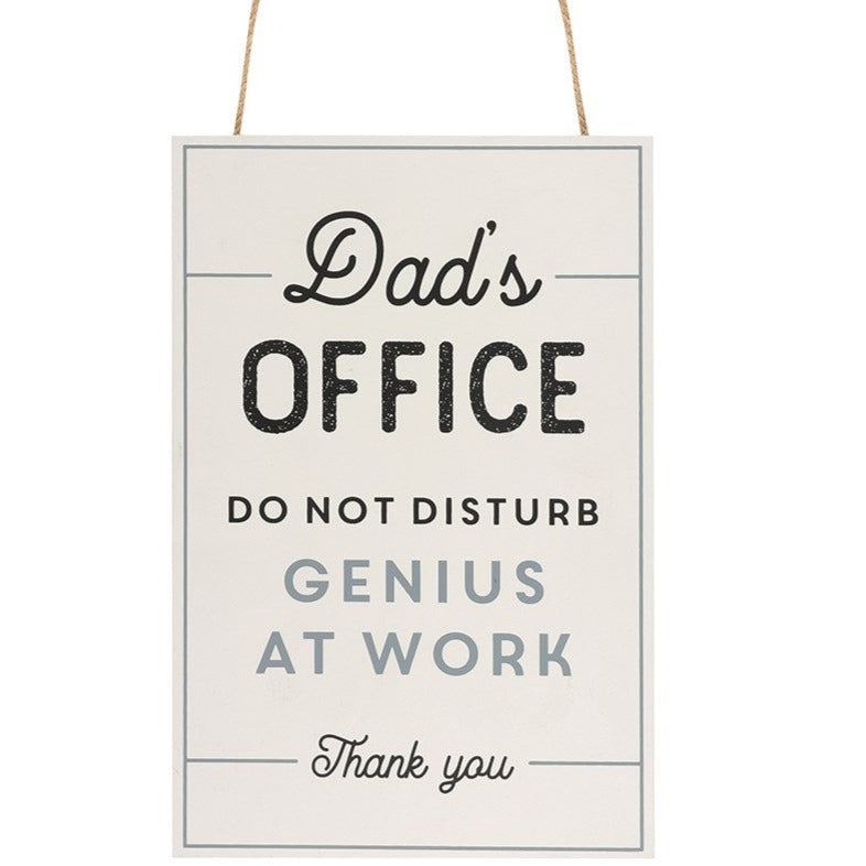 Dad's Office Wooden Sign Artisan Boutique
