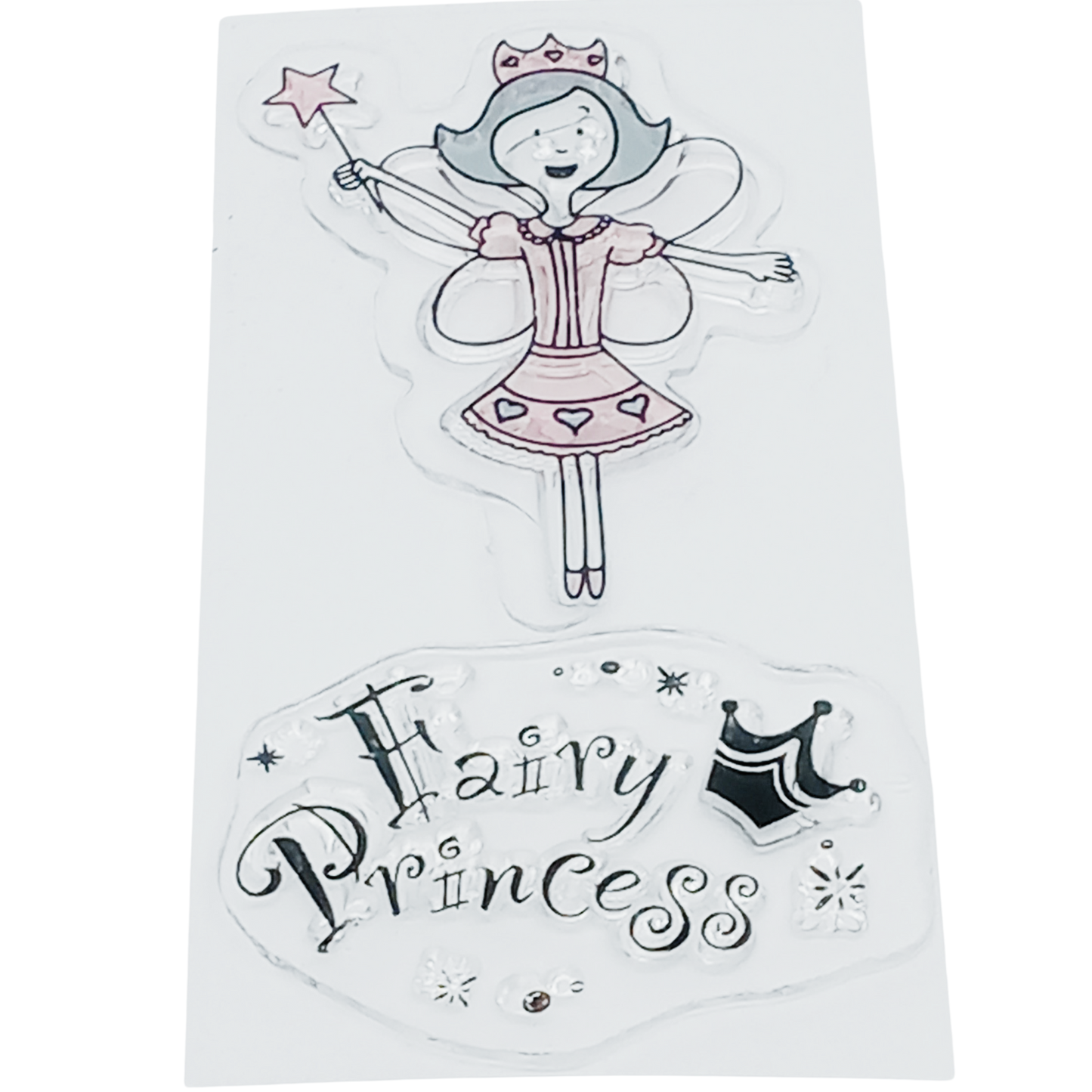 Fairy Princess Silicone Clear Stamp