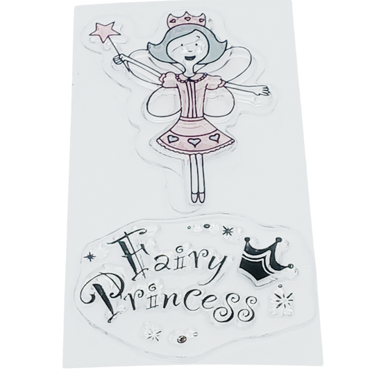 Fairy Princess Silicone Clear Stamp