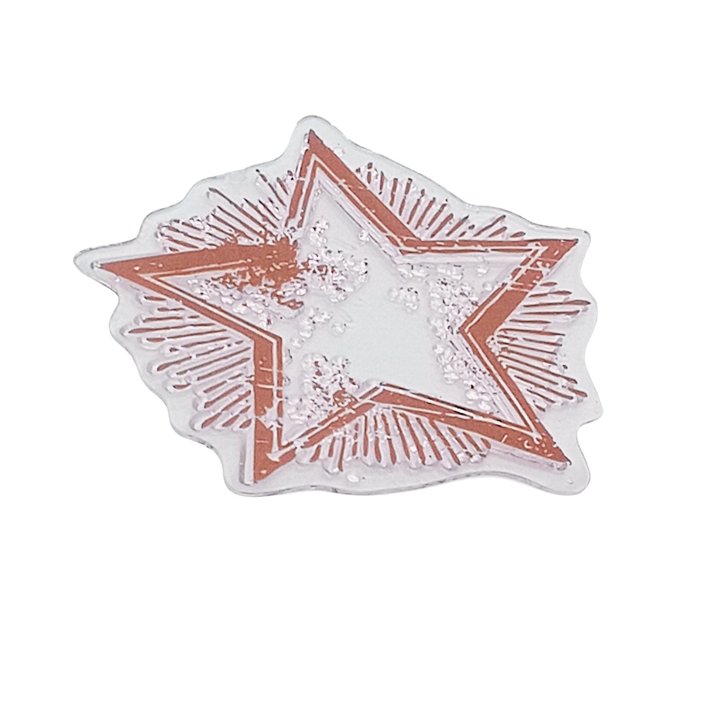 Star Silicone Clear Stamp