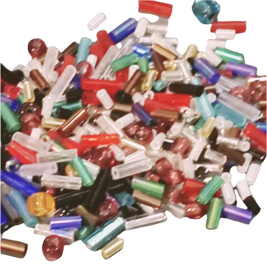 LAST ONES! 15g Assorted Seed & Bugle Beads