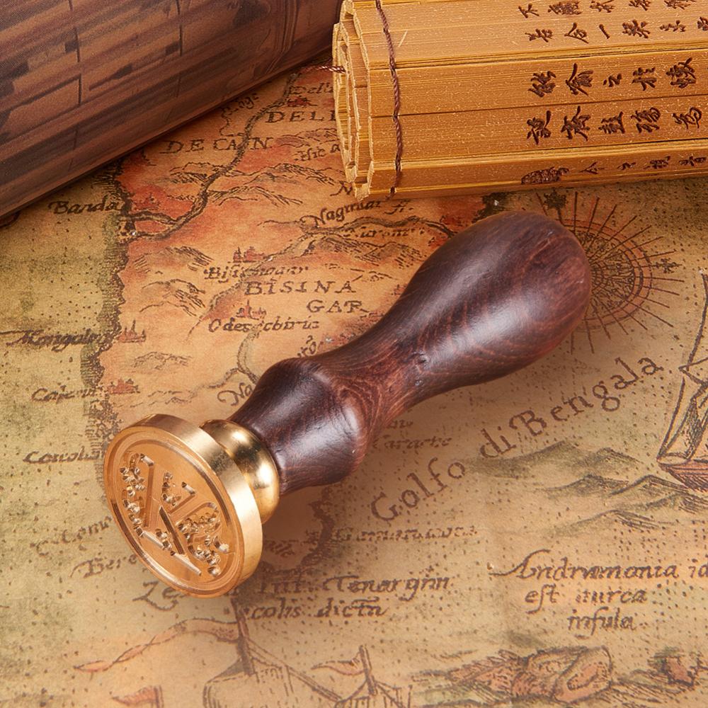 Letter K Brass Wax Seal Stamp