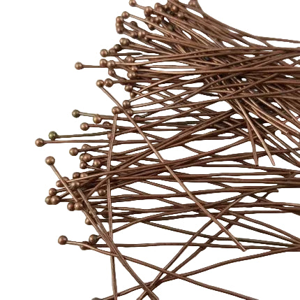 50pc 4cm Copper Ball Head Pins